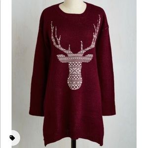 ModCloth Take Your Woods For It Oversized Sweater